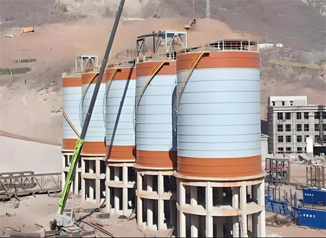 眉县高架钢板仓