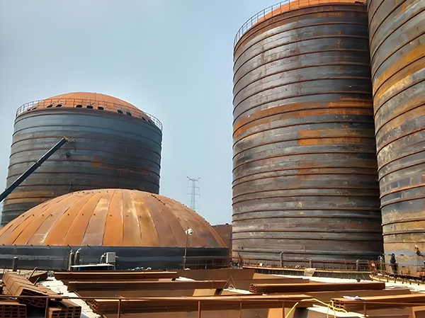 眉县焦粉钢板仓